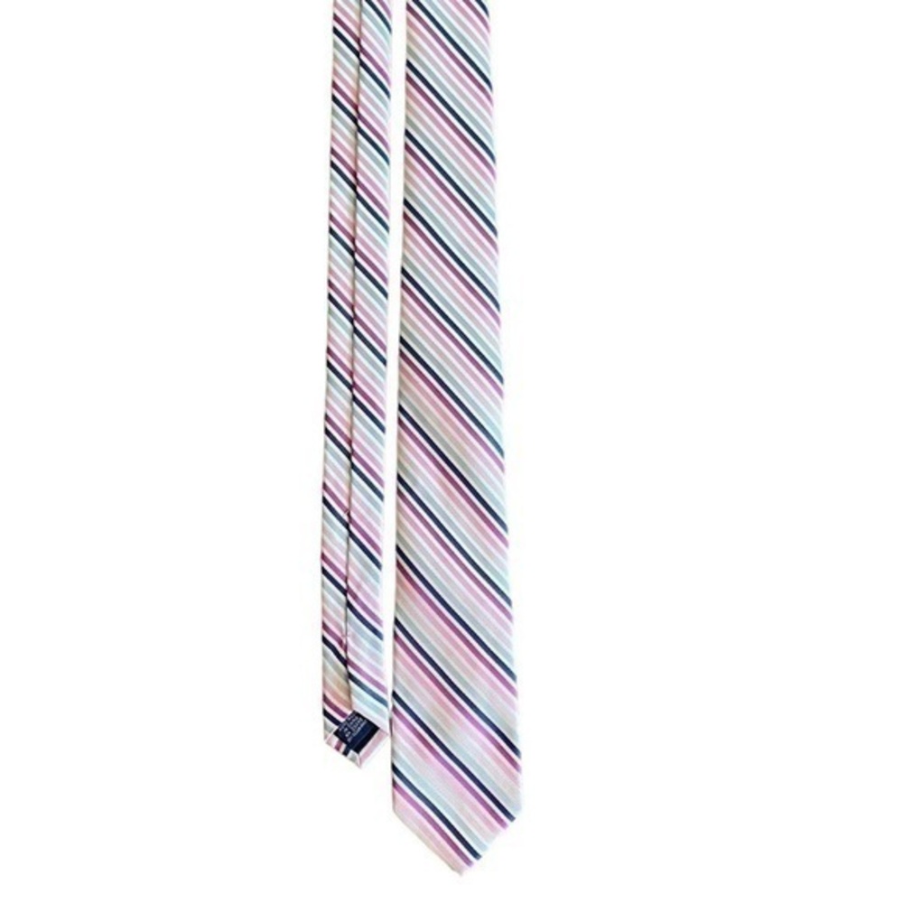 Pierre Cardin slim tie for men
Excellent condition
Color white/pink